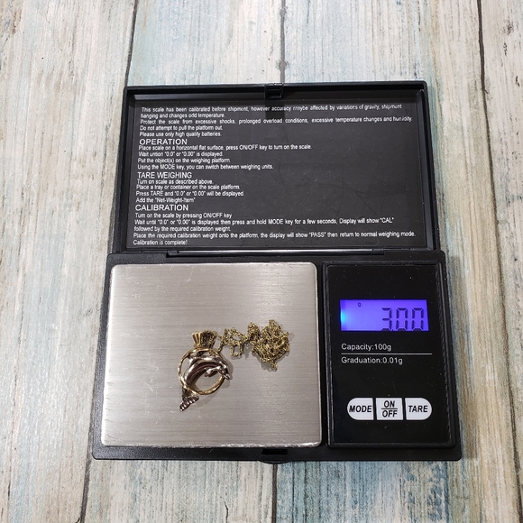 Dolphin Pendant Necklace. - Picture 11 of 11